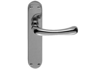 Excel Clara Polished Chrome Door Handles - 390 (sold in pairs)